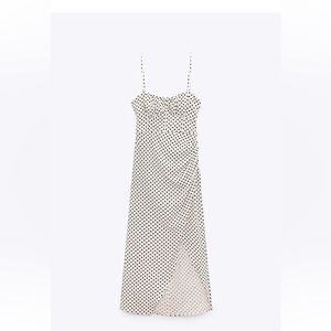 Zara Black and white Polka dot dress